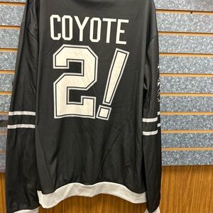 Men's Black and White Jersey